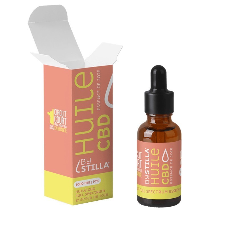 Huile de CBD Citron Gingembre full spectrum Essence de joie